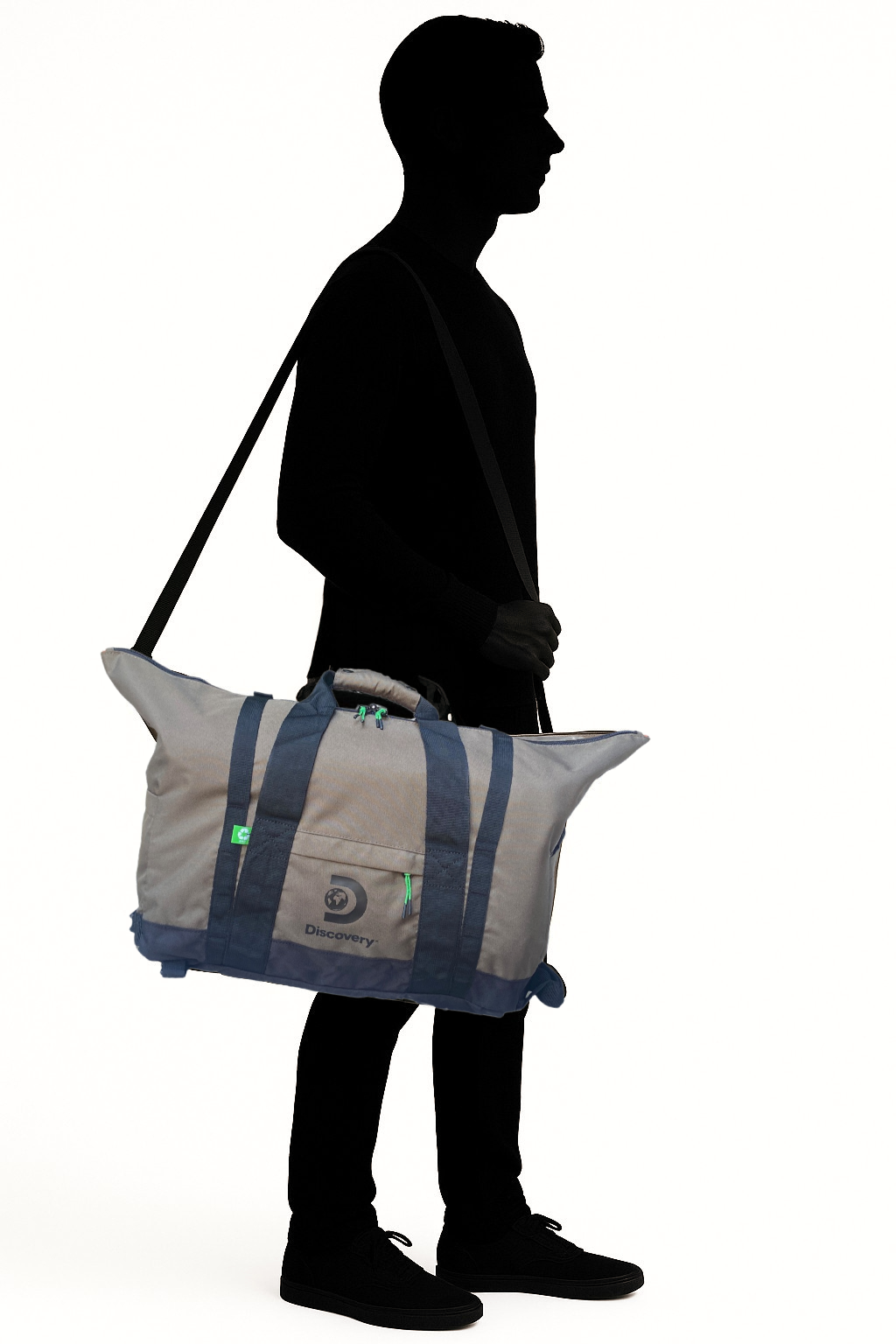 Bolsa de Fin de Semana Plegable Drive S 50cm | 50x40x25 cm | 0,75 kg | 50L | correas de mochila