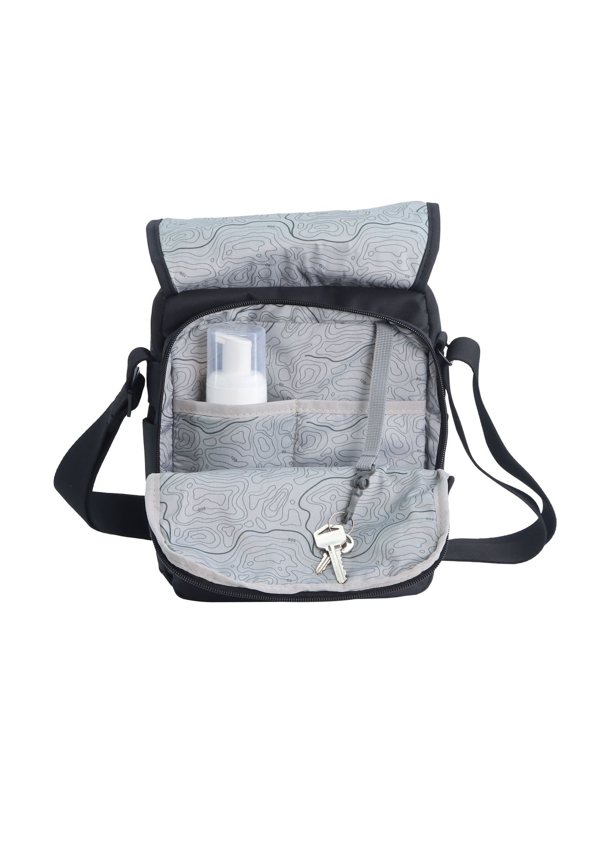 Bolso Bandolera Solapa Downtown | 27x22x12 cm| 0,48 Kg| 7L