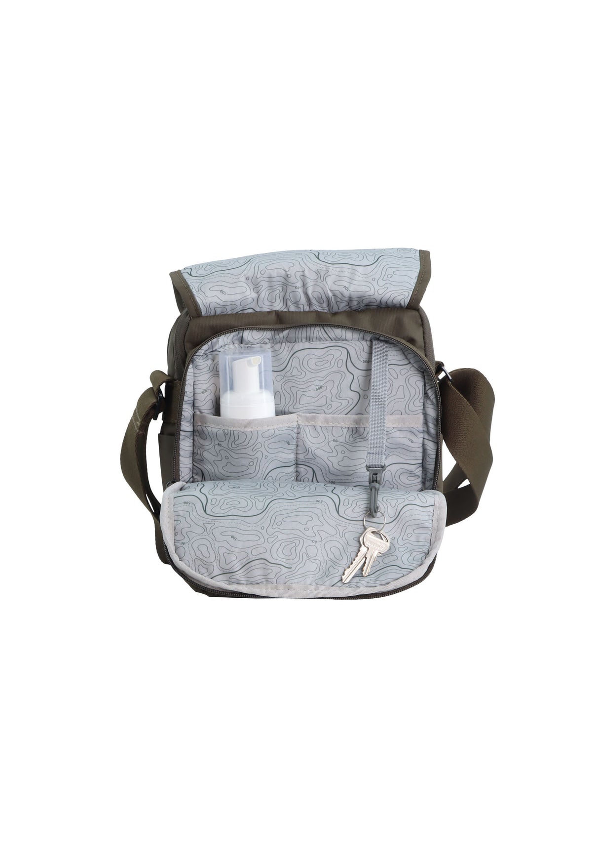 Bolso Bandolera Solapa Downtown | 27x22x12 cm| 0,48 Kg| 7L