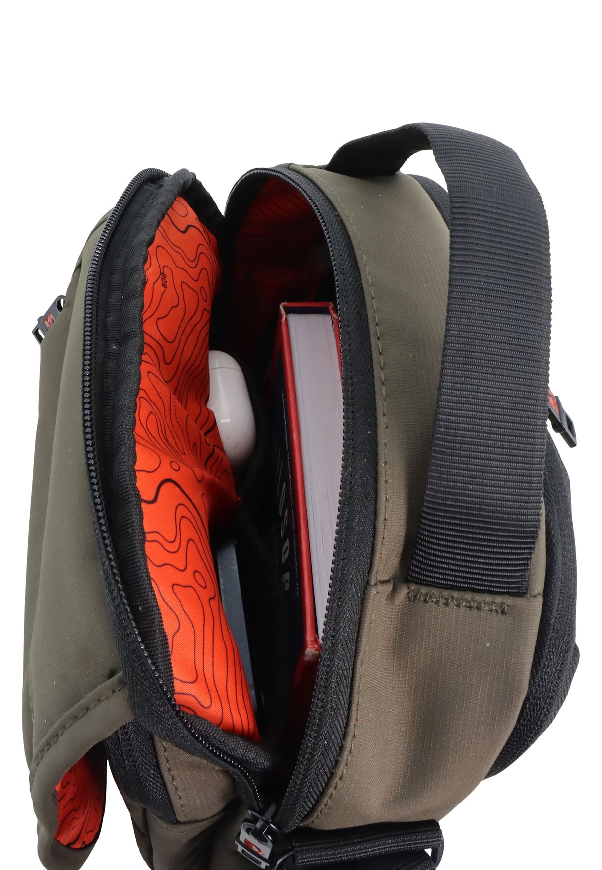 Bolso Bandolera con Solapa Geyser | 24x19x11,5 cm| 0, Kg| 5L