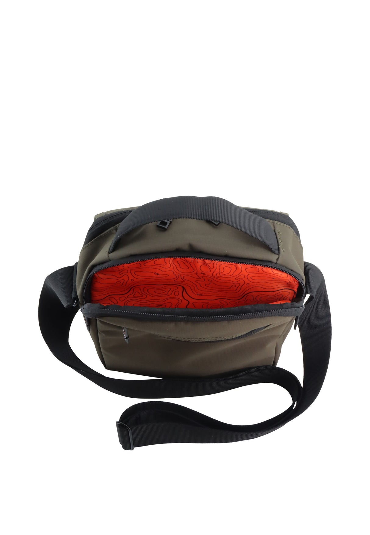 Bolso Bandolera con Solapa Geyser | 24x19x11,5 cm| 0, Kg| 5L