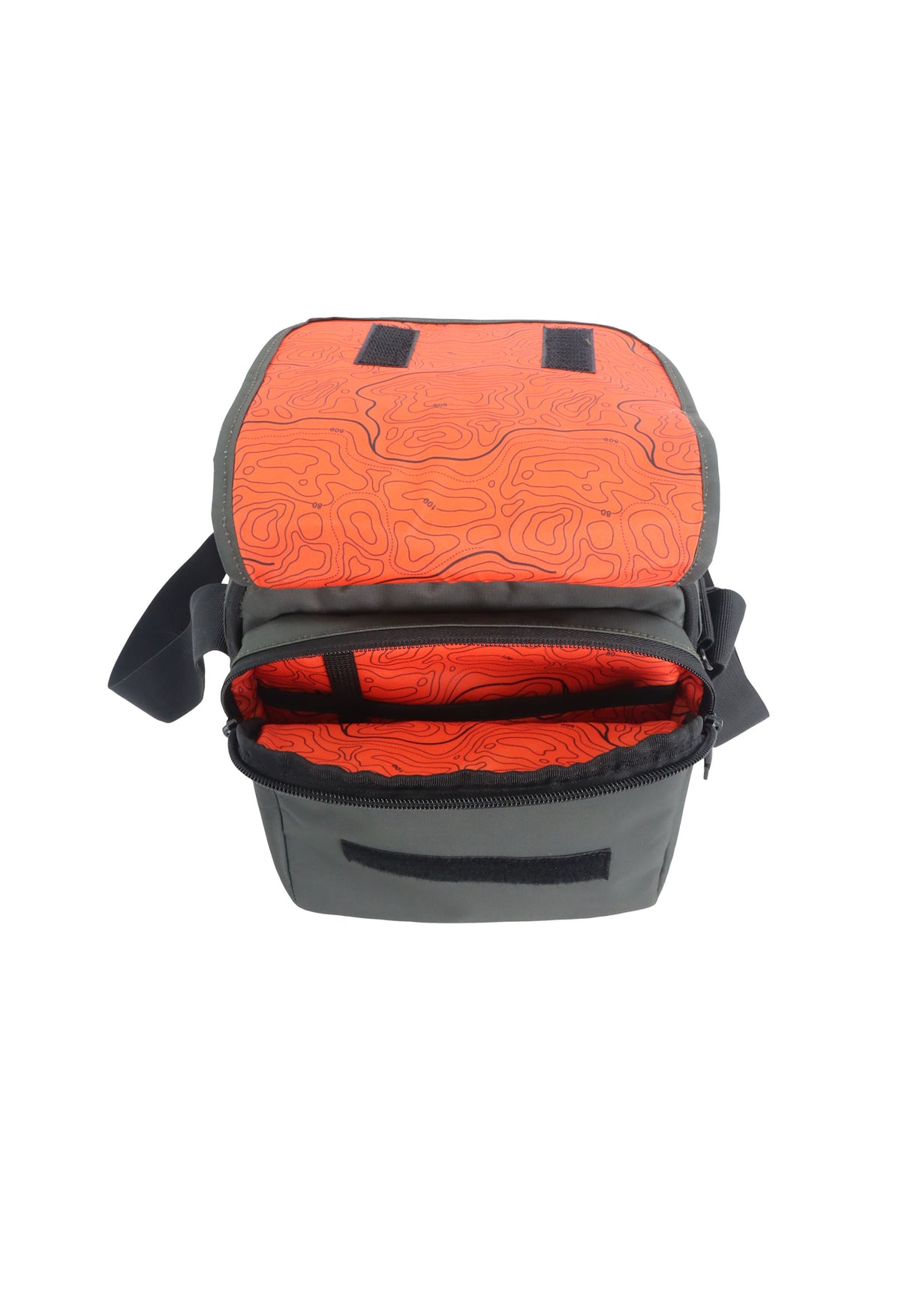 Bolso Bandolera con Solapa Geyser | 24x19x11,5 cm| 0, Kg| 5L