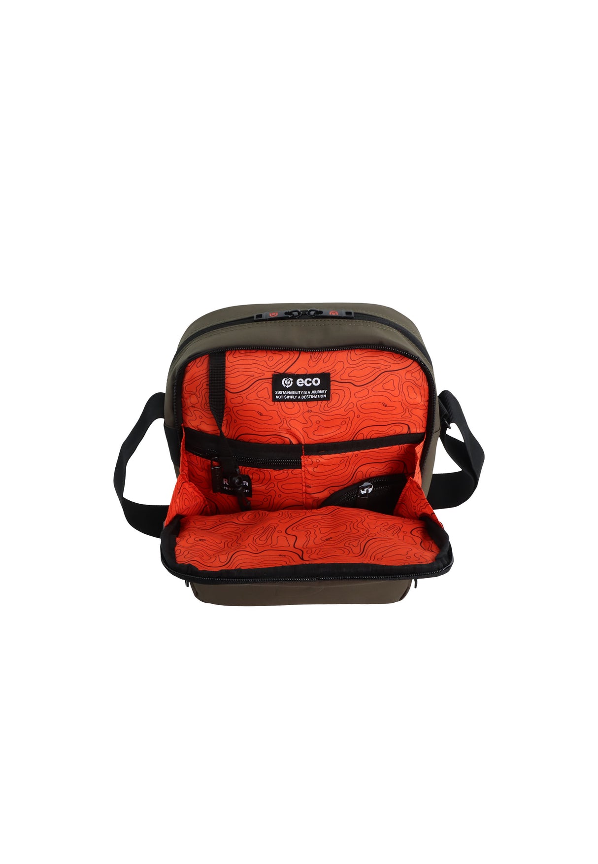 Bolso Bandolera Vertical Geyser | 23x29x9,5 cm| 0,4 Kg| 6L