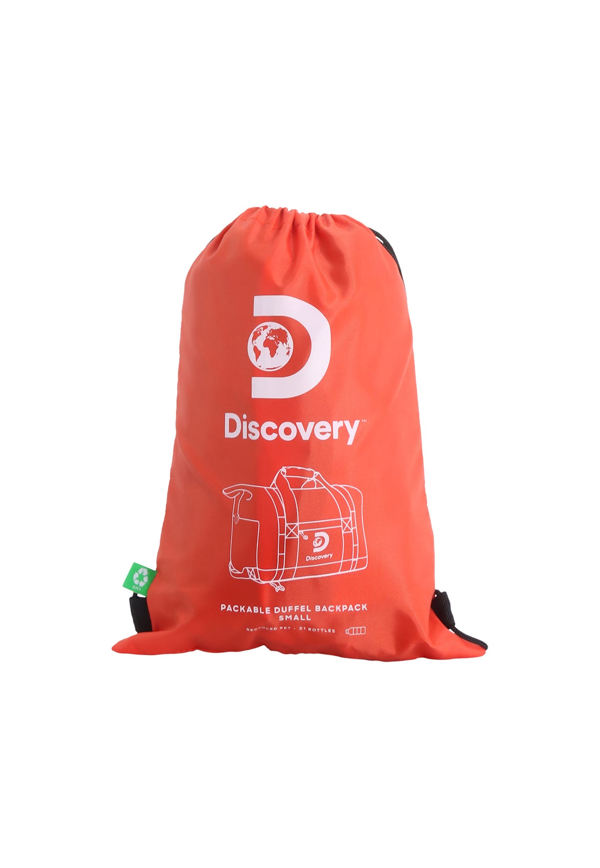 Bolsa de Fin de Semana Plegable Drive S 50cm | 50x40x25 cm | 0,75 kg | 50L | correas de mochila