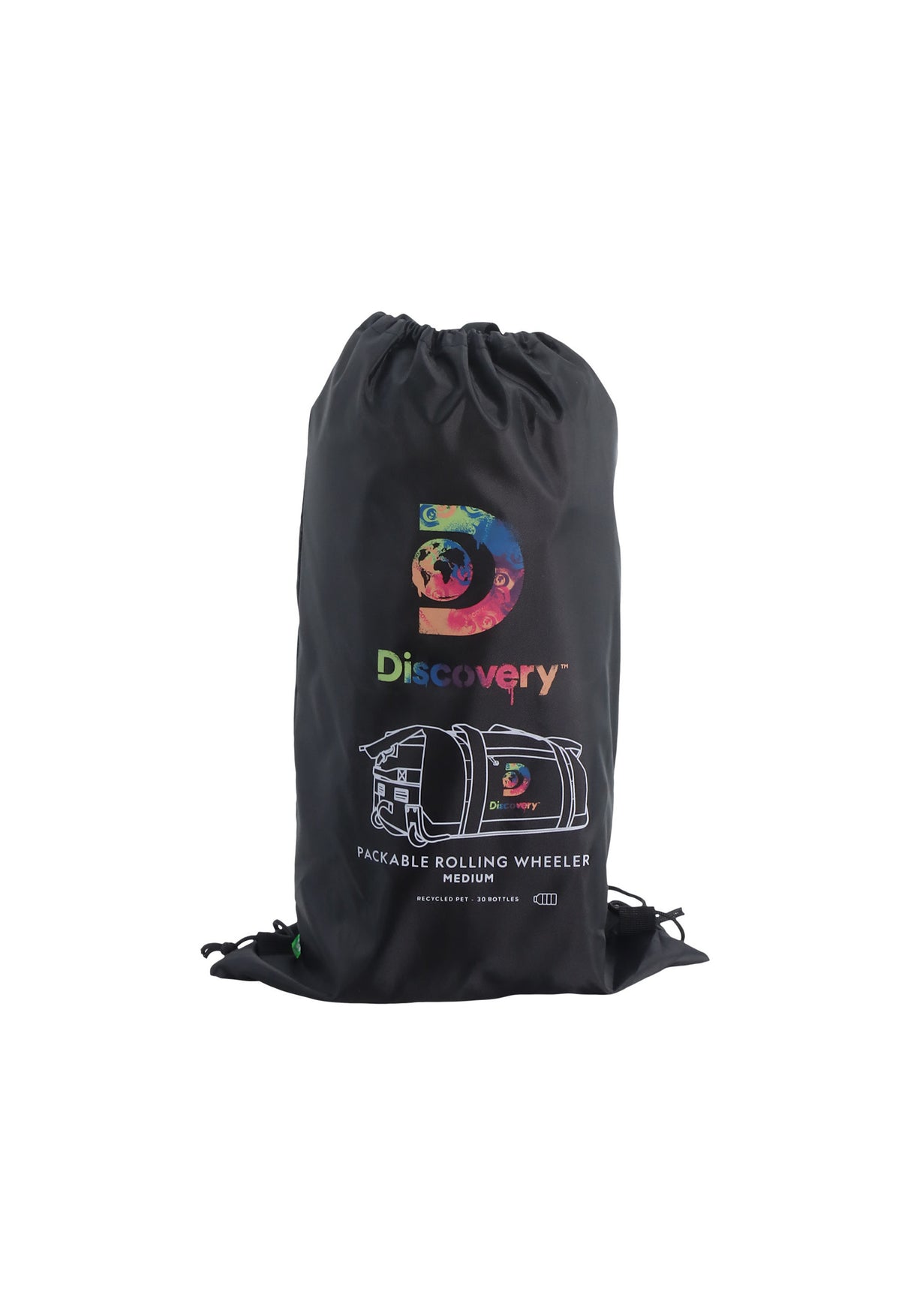 Bolsa de Viaje Plegable con Ruedas Drive L 75cm | 75x54x35 cm | 1,4 kg | 142L | ruedas y asa superior