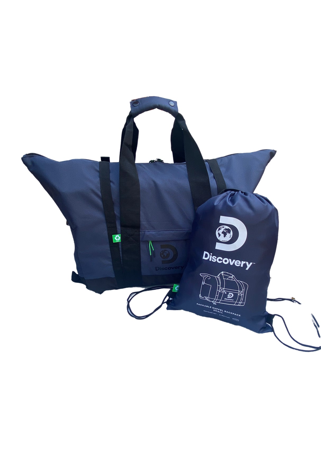 Bolsa de Fin de Semana Plegable Drive S 50cm | 50x40x25 cm | 0,75 kg | 50L | correas de mochila
