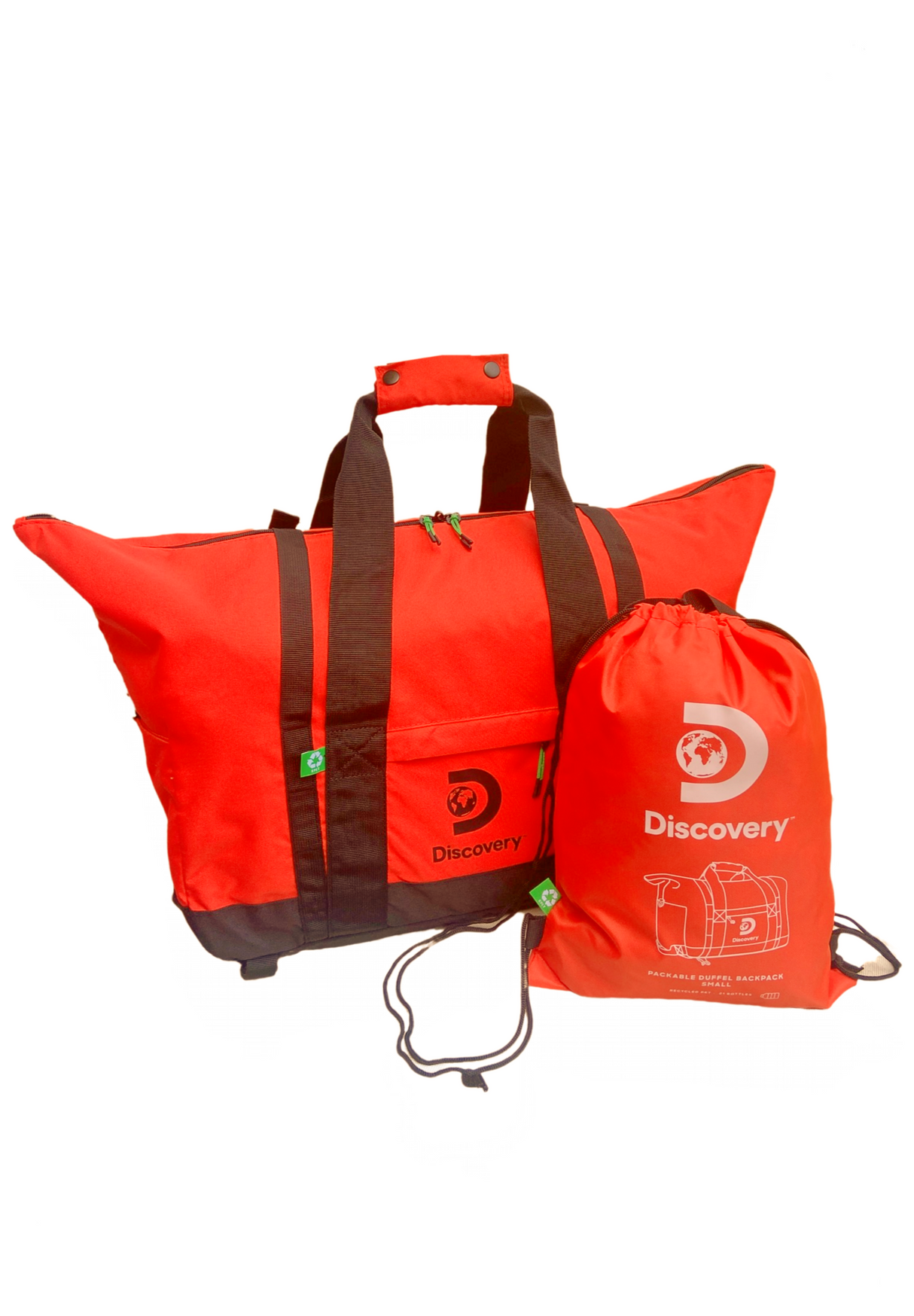 Bolsa de Fin de Semana Plegable Drive S 50cm | 50x40x25 cm | 0,75 kg | 50L | correas de mochila