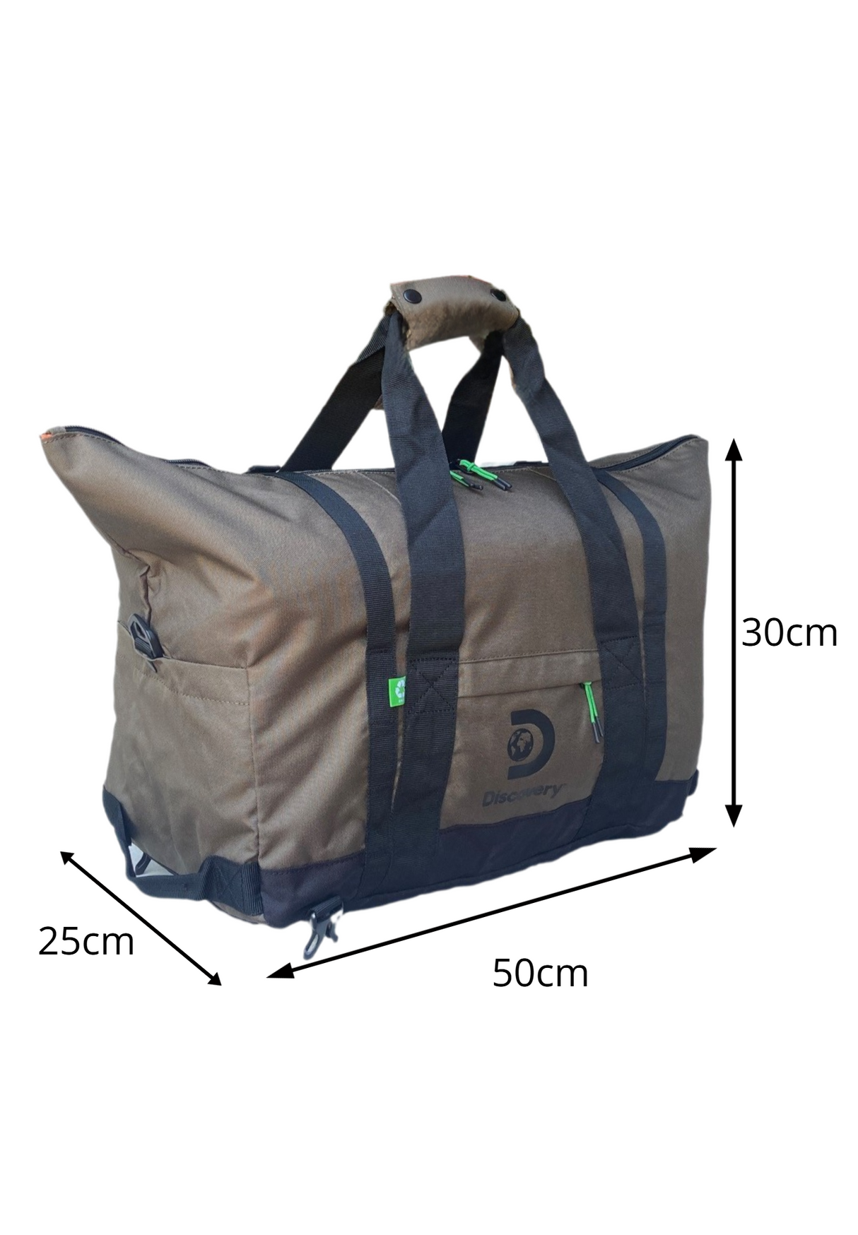 Bolsa de Fin de Semana Plegable Drive S 50cm | 50x40x25 cm | 0,75 kg | 50L | correas de mochila