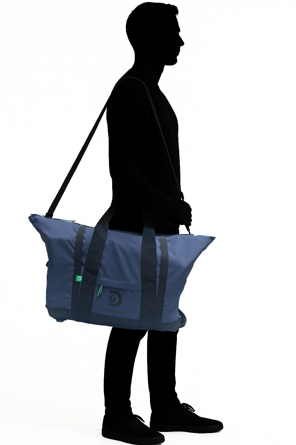 Bolsa de Fin de Semana Plegable Drive S 50cm | 50x40x25 cm | 0,75 kg | 50L | correas de mochila