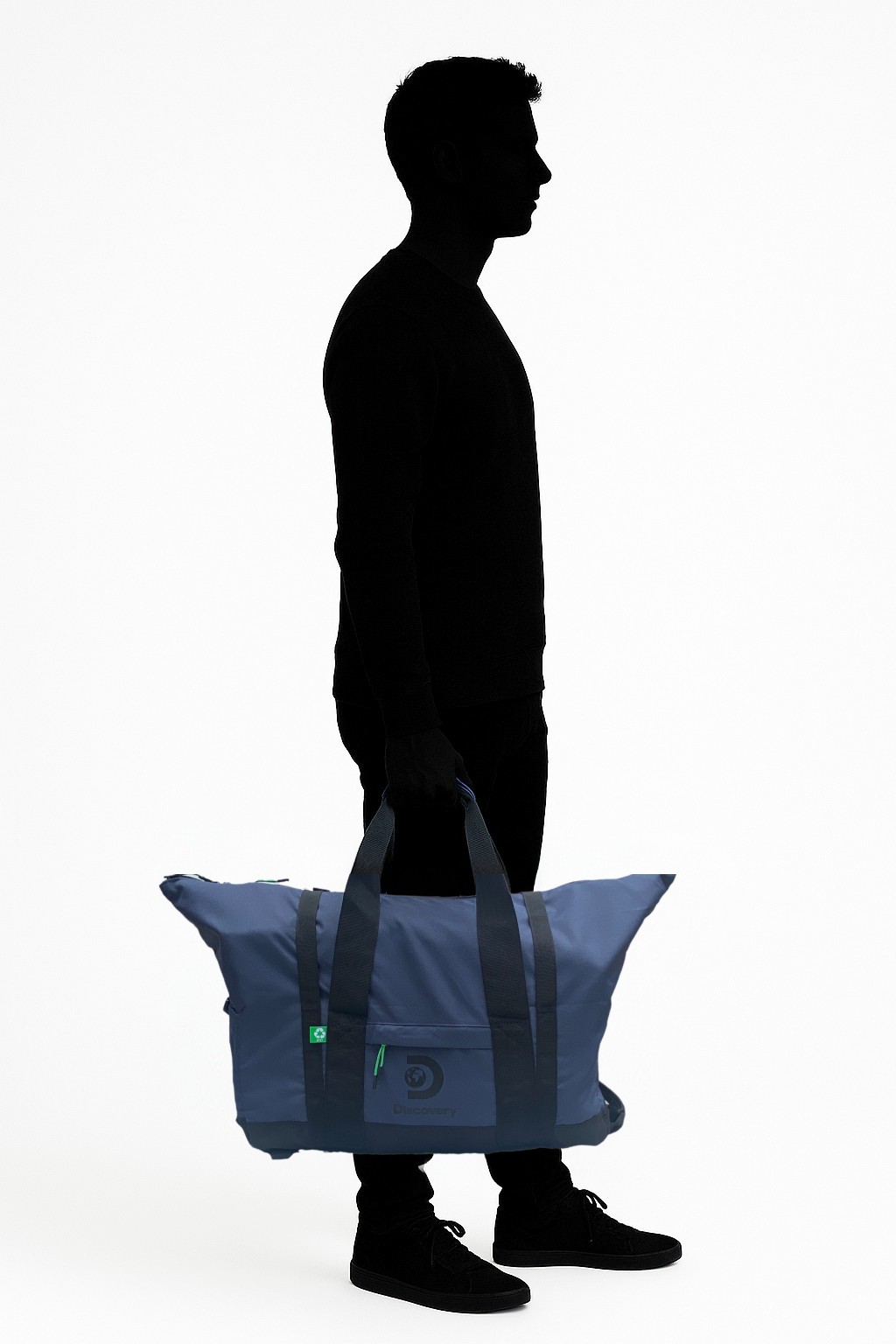 Bolsa de Fin de Semana Plegable Drive S 50cm | 50x40x25 cm | 0,75 kg | 50L | correas de mochila