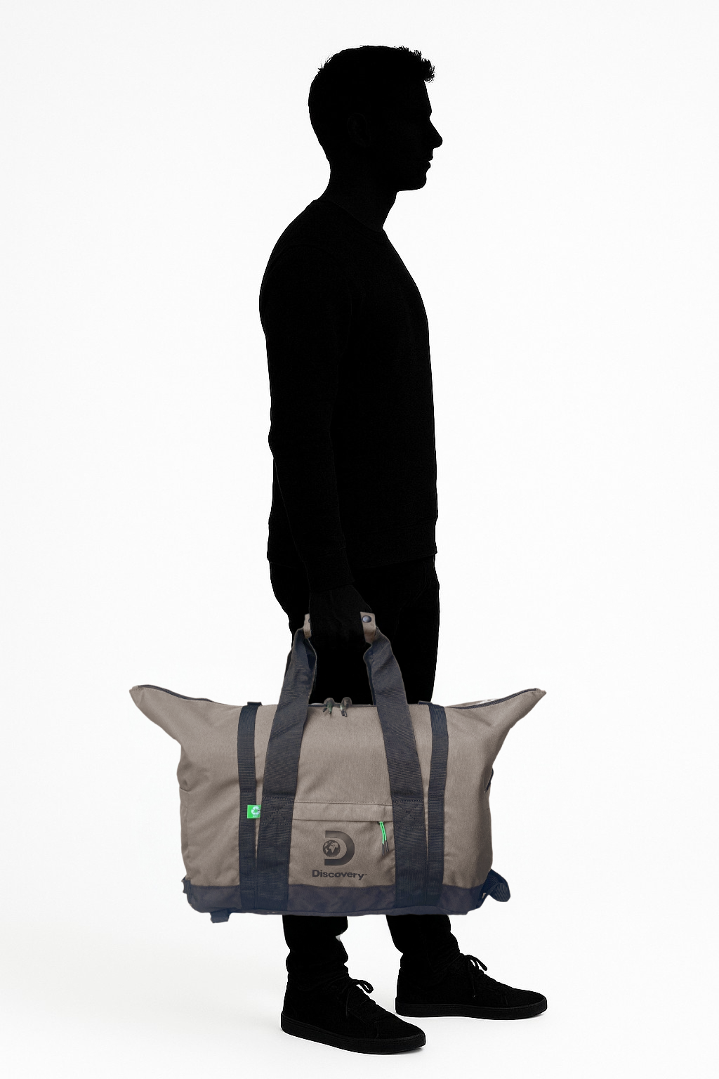 Bolsa de Fin de Semana Plegable Drive S 50cm | 50x40x25 cm | 0,75 kg | 50L | correas de mochila