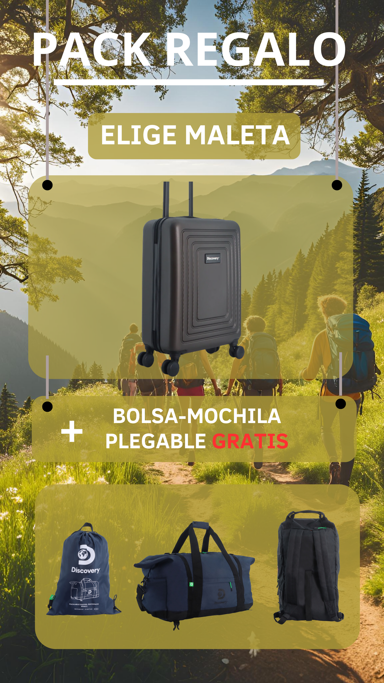 Maleta + Bolsa Gratis