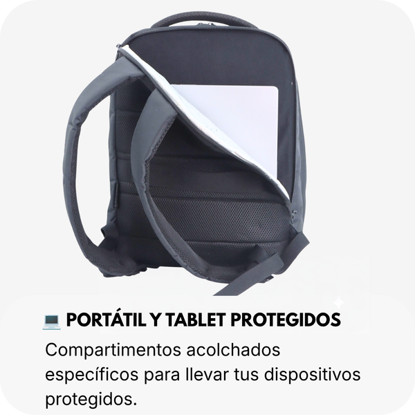 Mochila L Downtown - Portátil 16''| 45x32x15 cm| 0,95 Kg| 22L