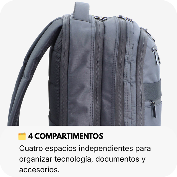 Mochila L Downtown - Portátil 16''| 45x32x15 cm| 0,95 Kg| 22L