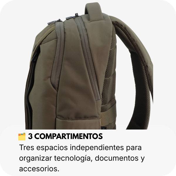 Mochila M Downtown  - Portatil 15'' | 44.5x30x13 cm | 0,8 Kg | 17L