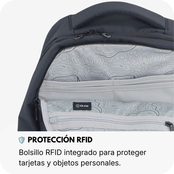 Mochila M Downtown  - Portatil 15'' | 44.5x30x13 cm | 0,8 Kg | 17L