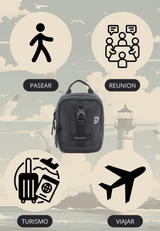 Shield Bolso Bandolera S | 23x11x17 cm| 0,36 Kg| 4L