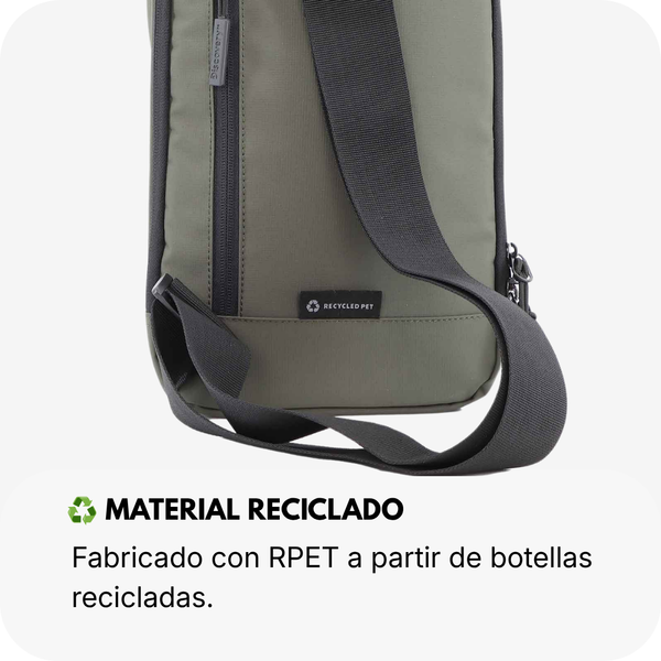 Mochila Cruzada Shield| 34x20x12 cm| 0,48 Kg| 7L