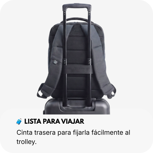 Mochila L Downtown - Portátil 16''| 45x32x15 cm| 0,95 Kg| 22L