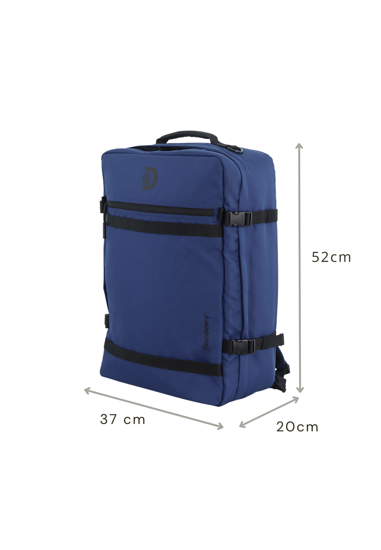 Andes Mochila de Viaje  - Portátil 17''| 52x37x20 cm| 1,07 Kg |38L