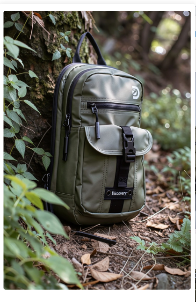 Mochila Cruzada Shield| 34x20x12 cm| 0,48 Kg| 7L