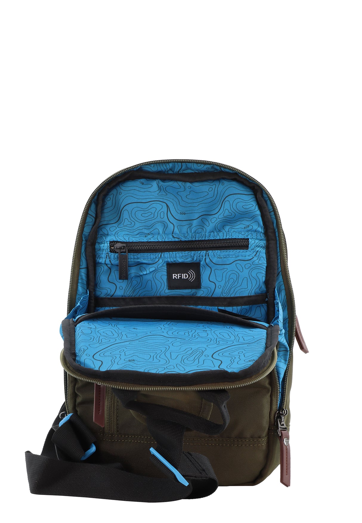 Icon Mochila Cruzada | 34x20x12 cm| 0,40 Kg| 8L