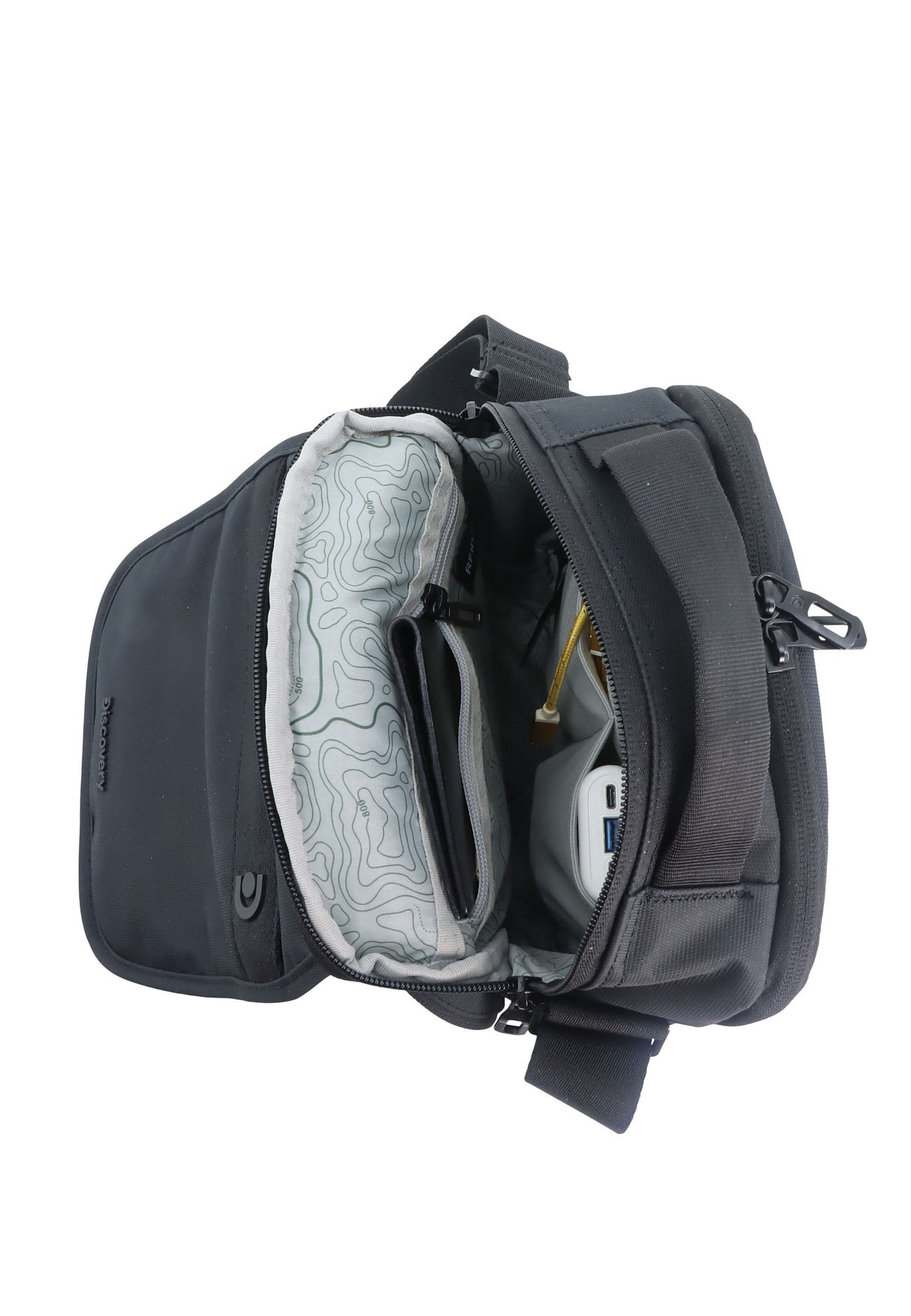 Bolso Bandolera Solapa Downtown | 27x22x12 cm| 0,48 Kg| 7L