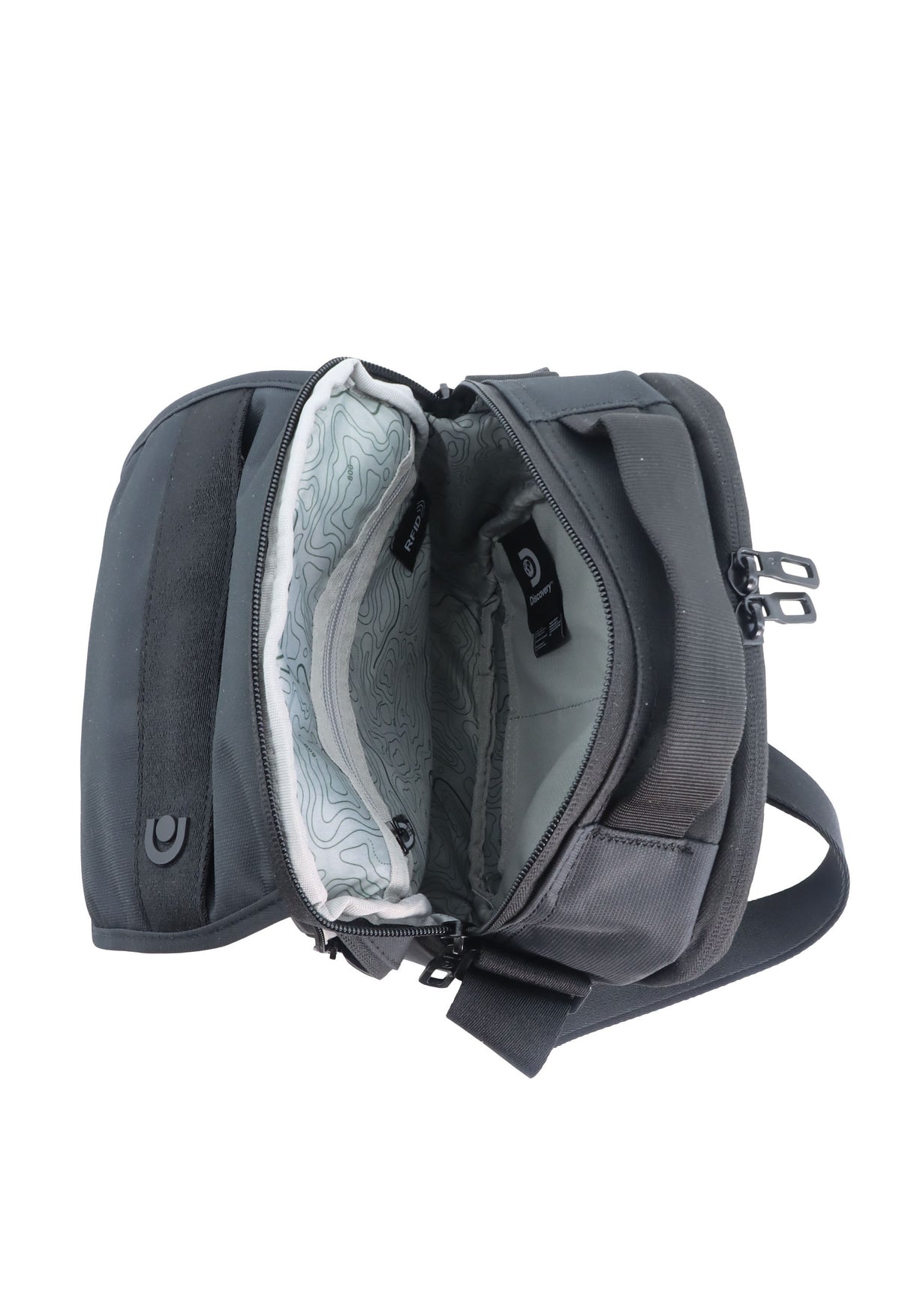 Bolso Bandolera Solapa Downtown | 27x22x12 cm| 0,48 Kg| 7L