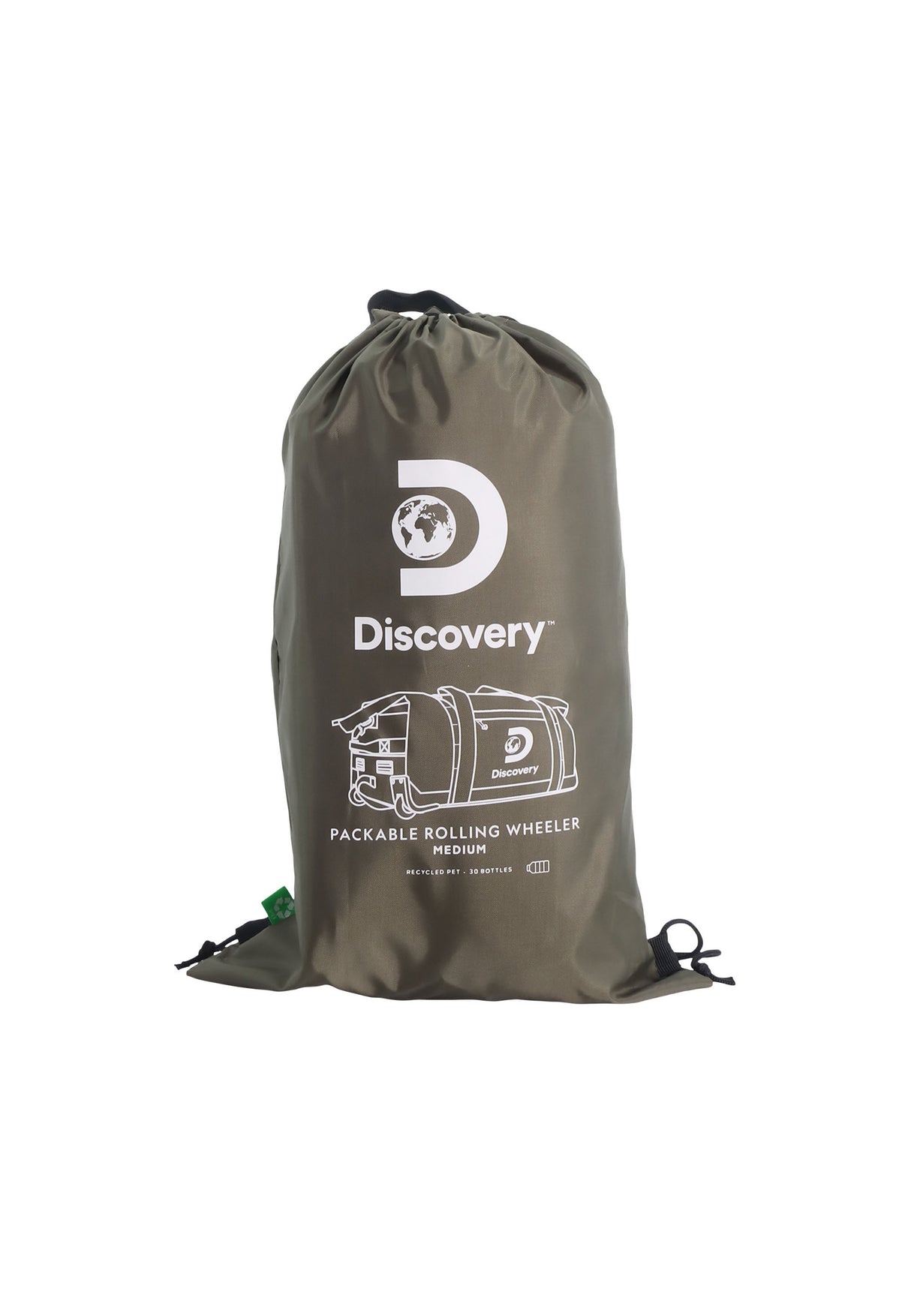 Bolsa plegable Drive L 75cm | 75x54x35 cm | 1,4 kg | 142L | ruedas y asa superior