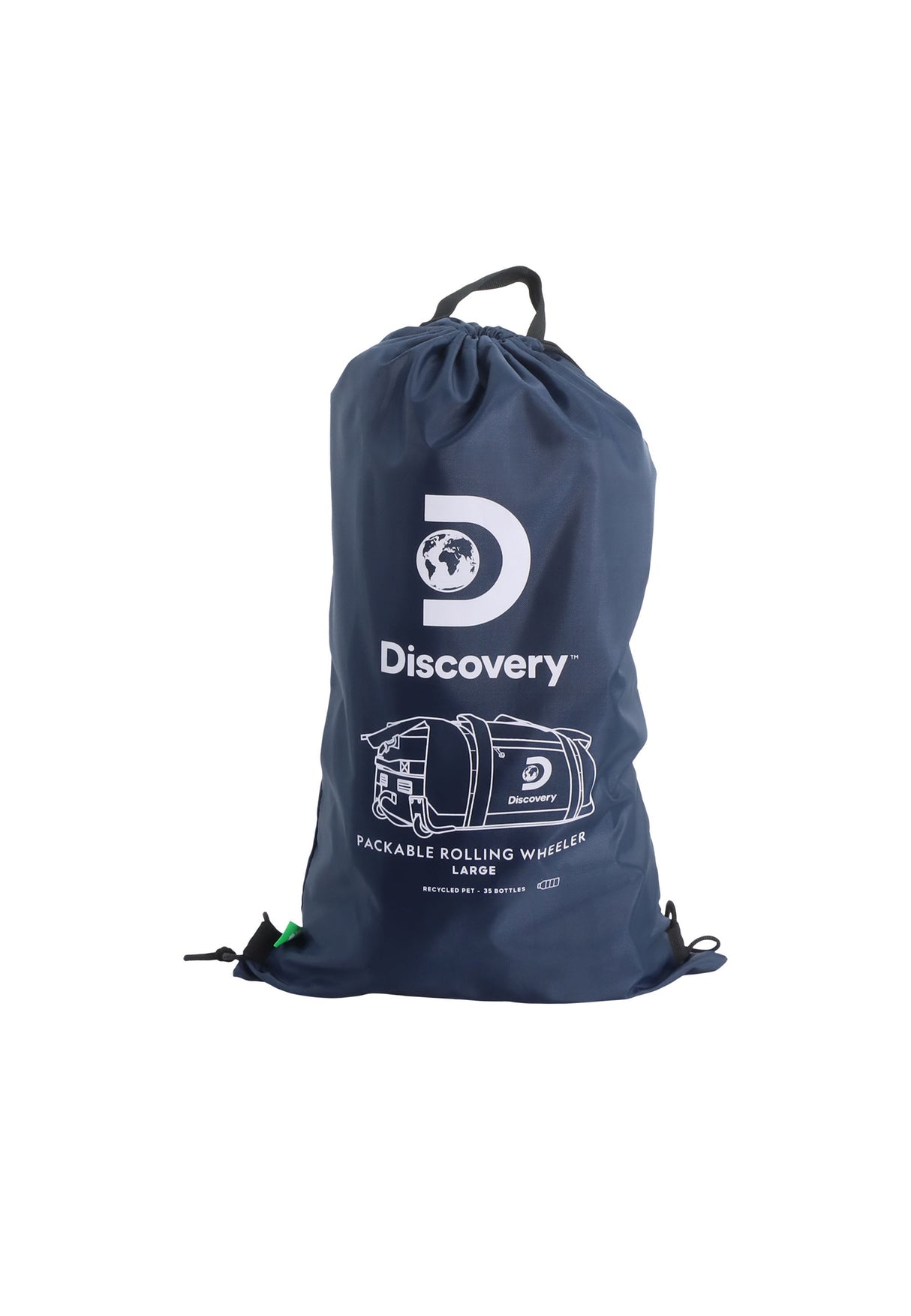 Bolsa plegable Drive XL 85cm | 85x58x40 cm | 1,65 kg | 197L | ruedas y asa superior