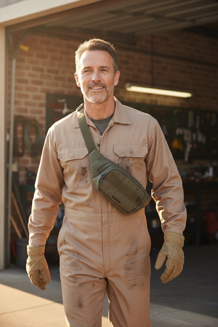 Riñonera Downtown | 15x35,5x6 cm| 0,30 Kg| 2L